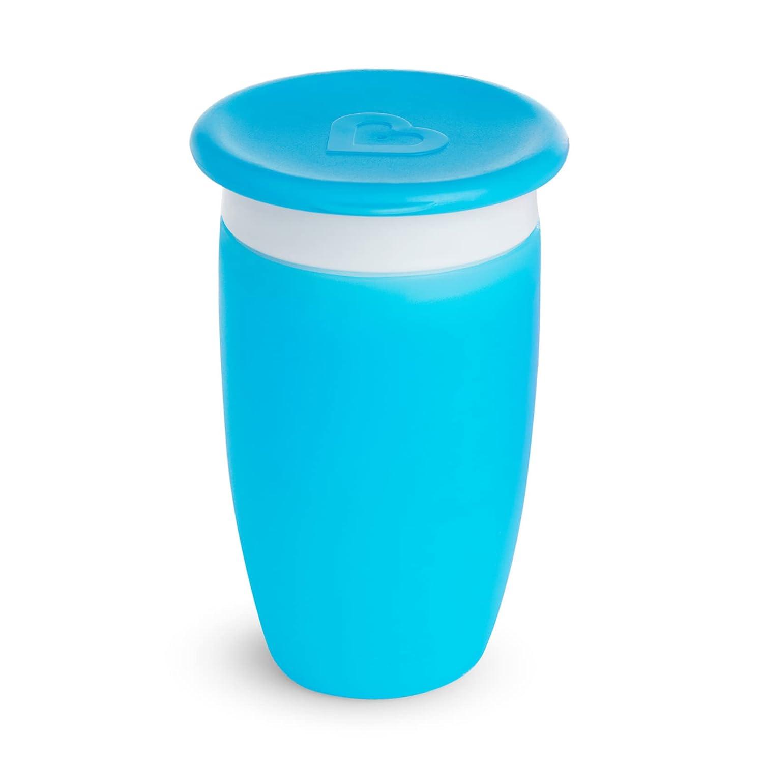 imageMunchkin Miracle 360 Toddler Sippy Cups with Lids Spill Proof 10 Ounce 4 Pack