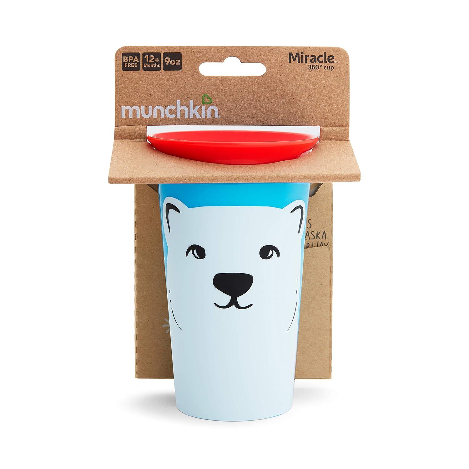 imageMunchkin Miracle 360 WildLove Sippy Cup 9 Oz Polar BearPolar Bear