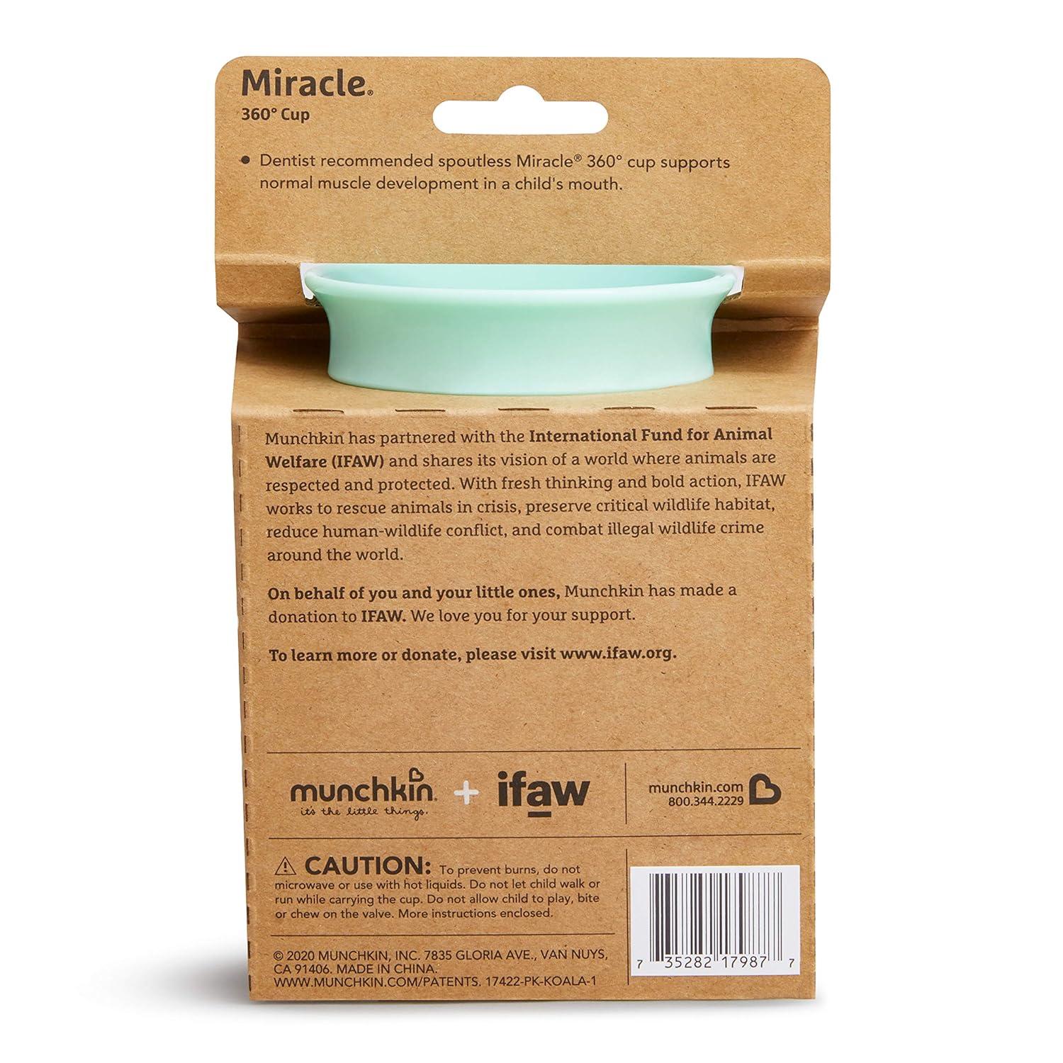 imageMunchkin Miracle 360 Wildlove Sippy Cup 9 Oz Koala