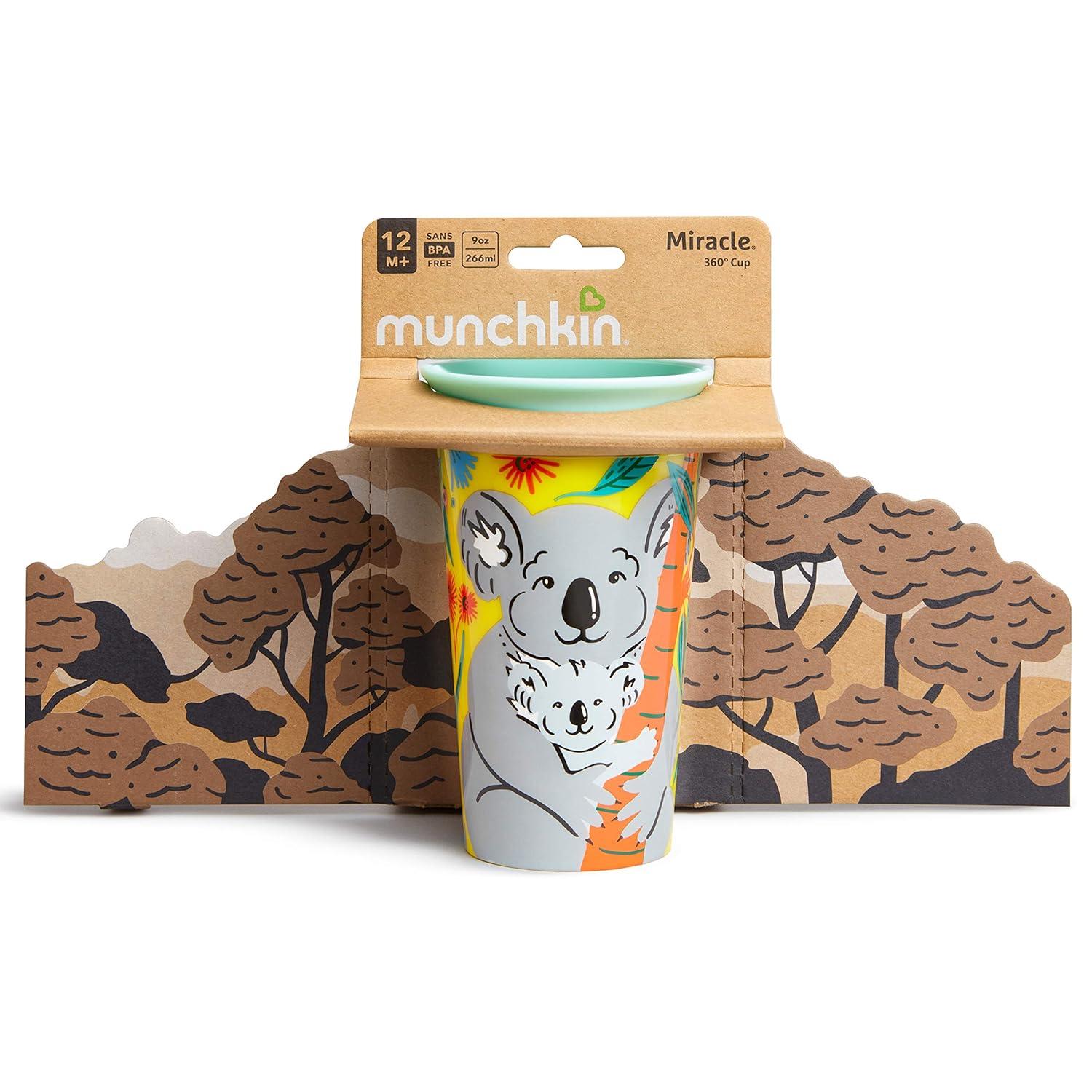 imageMunchkin Miracle 360 Wildlove Sippy Cup 9 Oz Koala