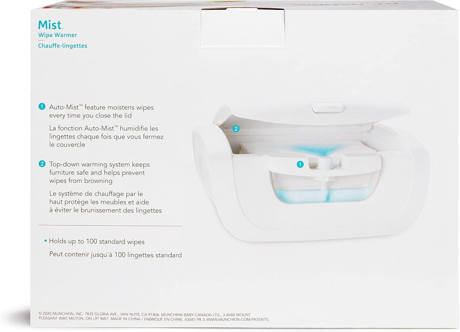 imageMunchkin Mist Wipe Warmer White1 Count Pack of 1