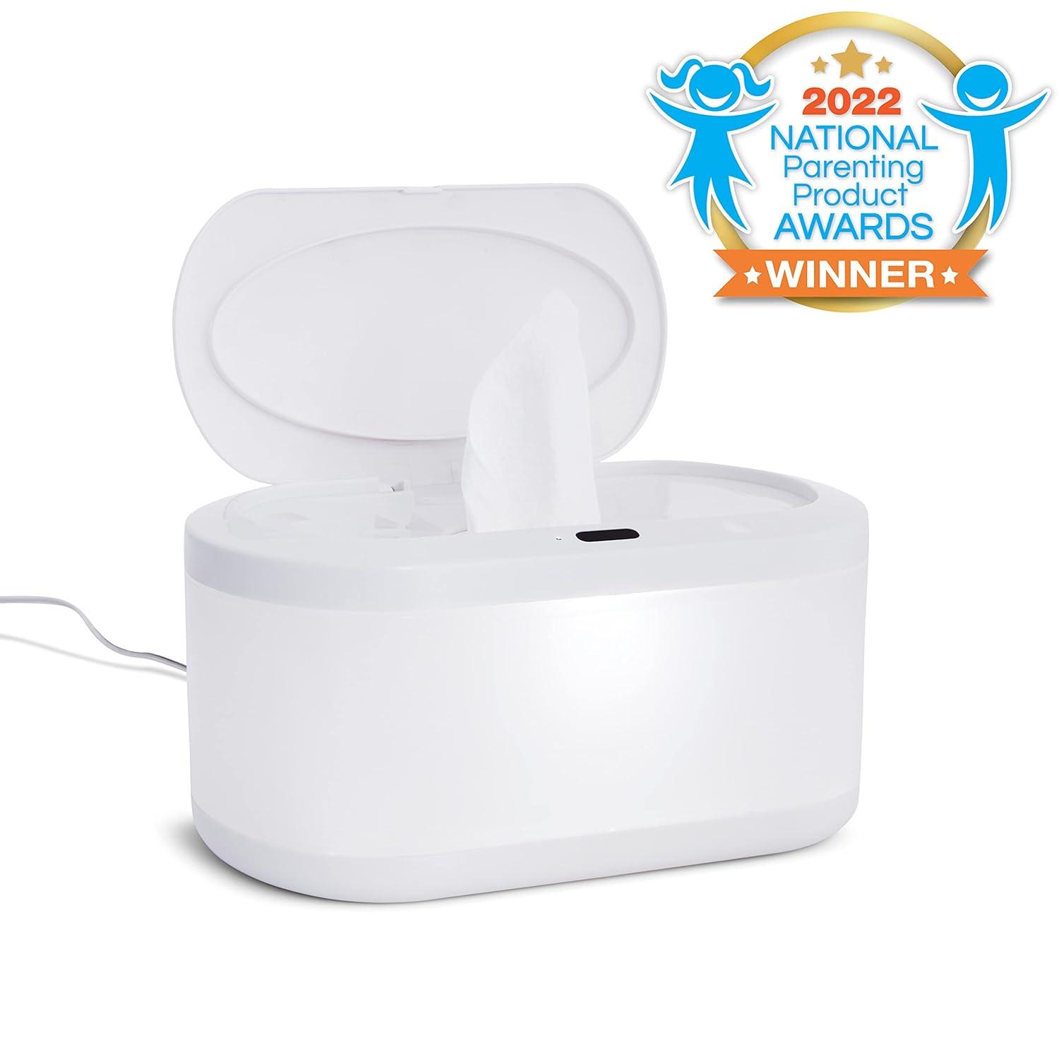imageMunchkin PAIL Diaper Pail Starter Set Powered by Arm ampamp Hammer and Touch Free Baby Wipe Warmer