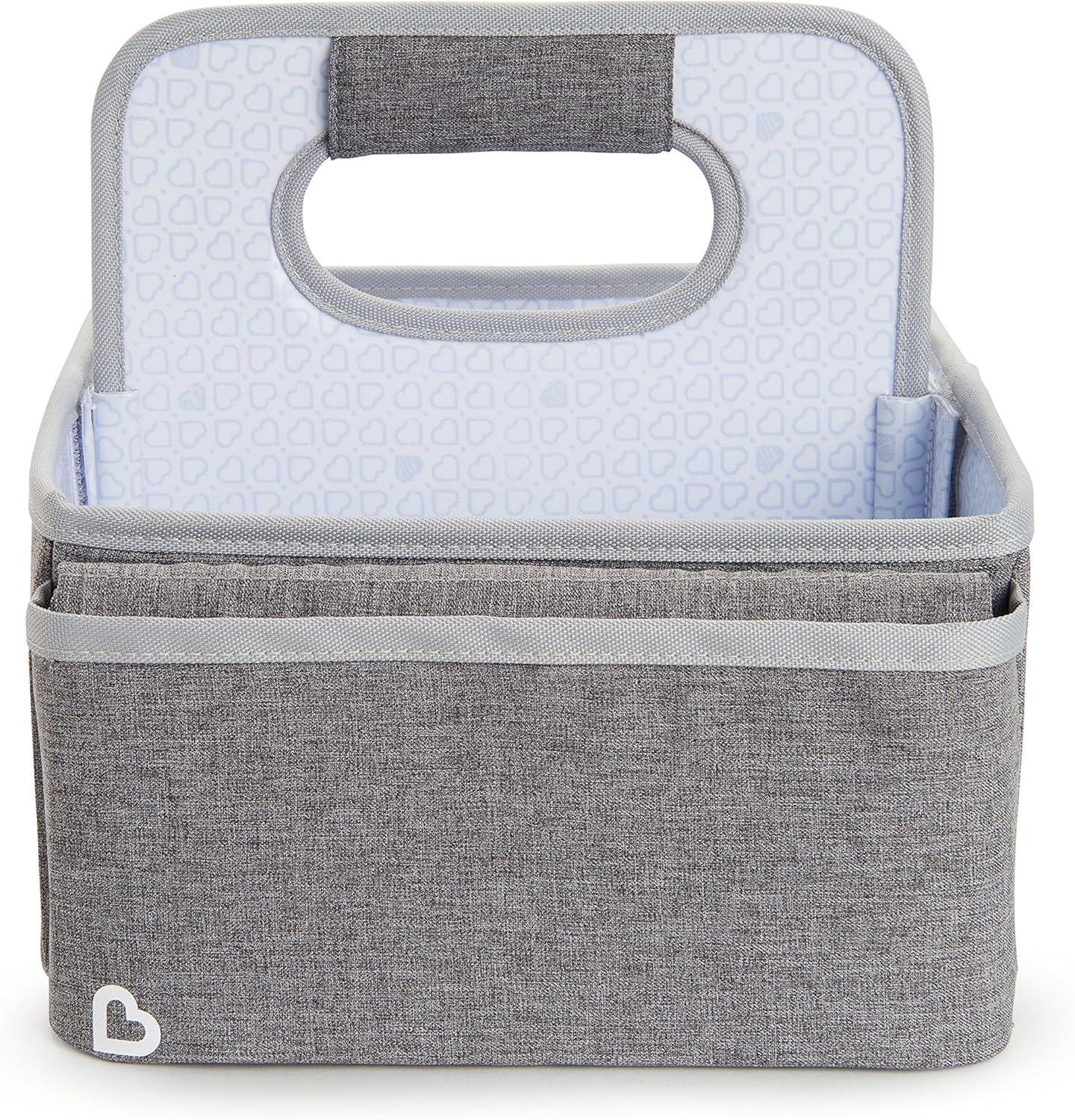 imageMunchkin Portable Diaper Caddy Organizer Grey1 Count Pack of 1