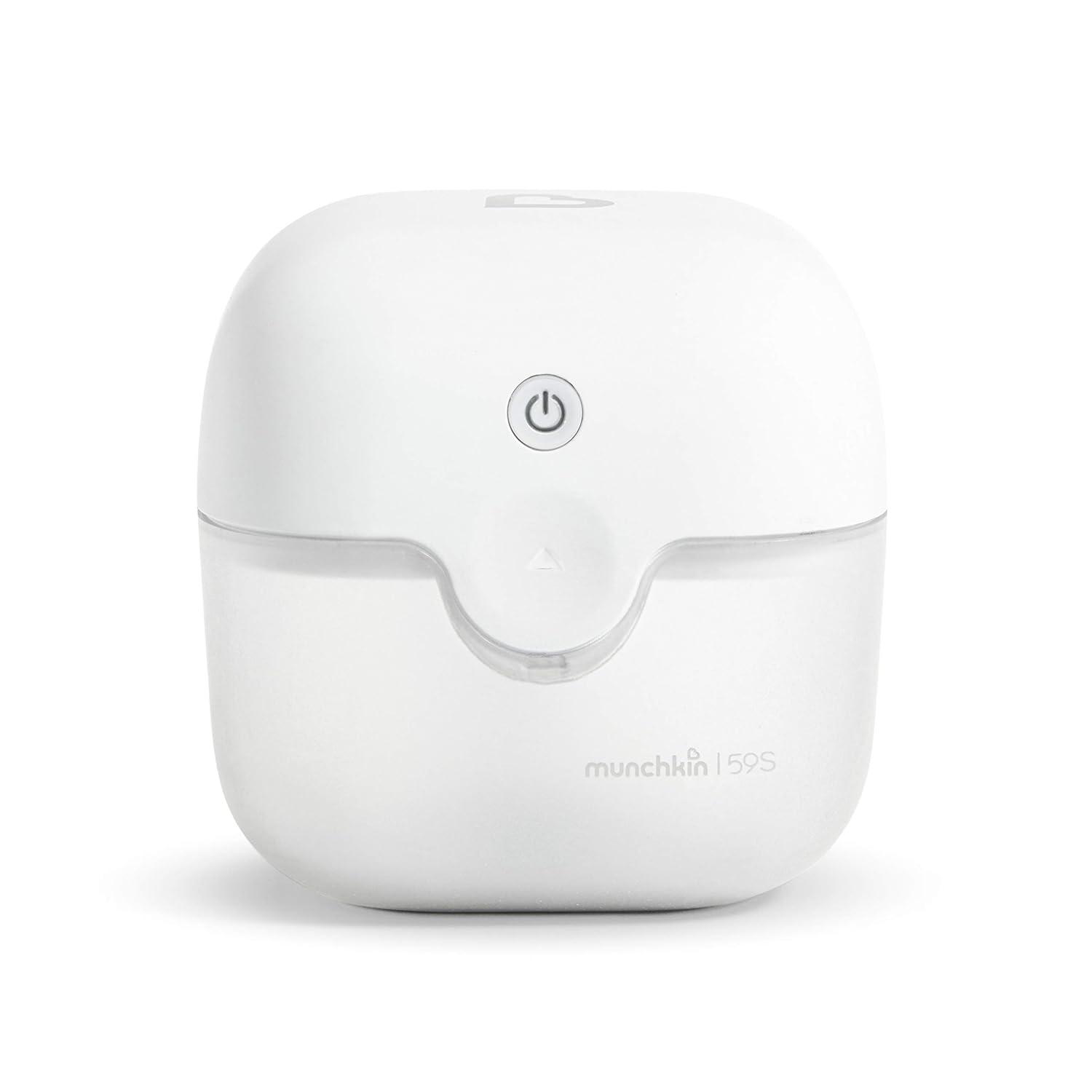 imageMunchkin Portable UV Sterilizer Plus with Rechargeable Battery Mini UV Light Sanitizer Eliminates 9999 of Germs in 59 Seconds