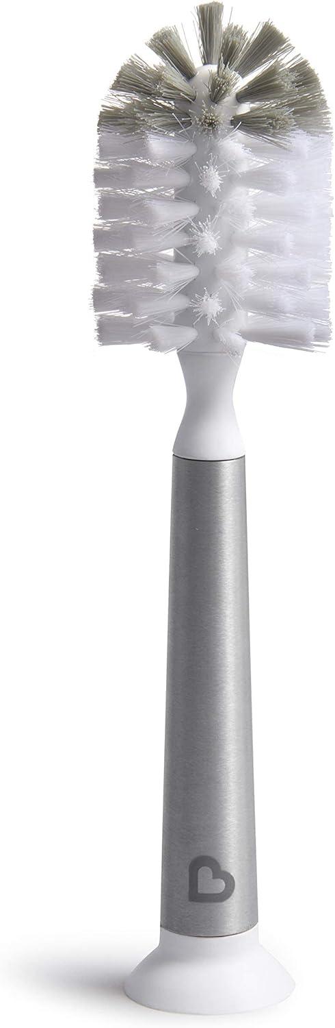 imageMunchkin Shine Stainless Steel Bottle Brush and Refill Brush Head110g