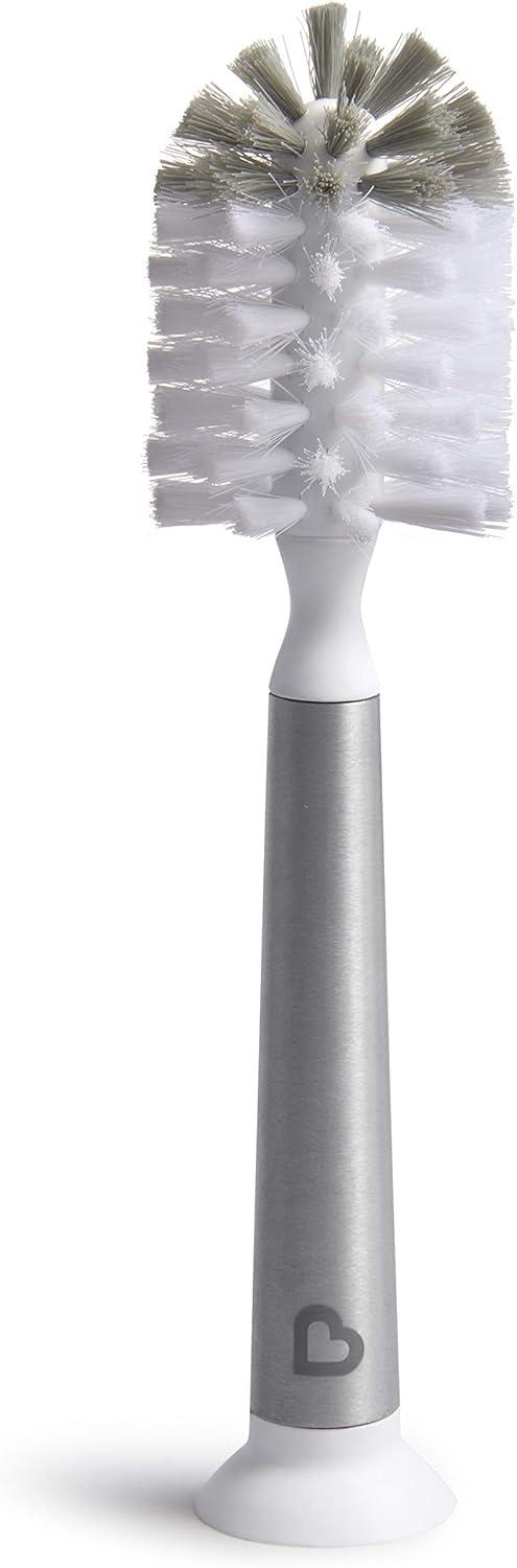 imageMunchkin Shine Stainless Steel Bottle Brush and Refill Brush Head110g