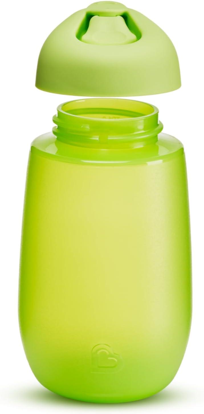 imageMunchkin Simple Clean Toddler Sippy Cups Spill Proof 10 Ounce BluePinkBlueGreen