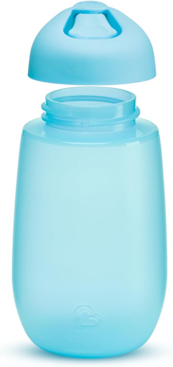 imageMunchkin Simple Clean Toddler Sippy Cups Spill Proof 10 Ounce BluePinkBlueGreen