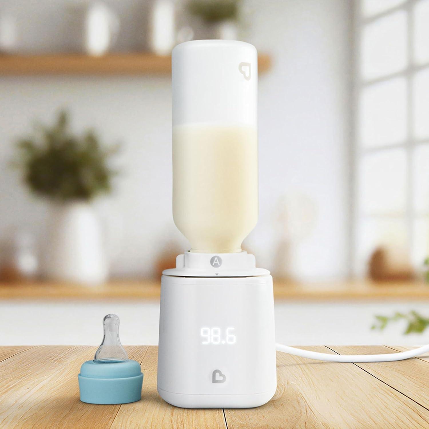 imageMunchkin Simple Touch Baby Bottle Warmer with Digital Temperature Display  Safe Easy Heating System to 986F Compatible with Most Bottle Brands Plugin
