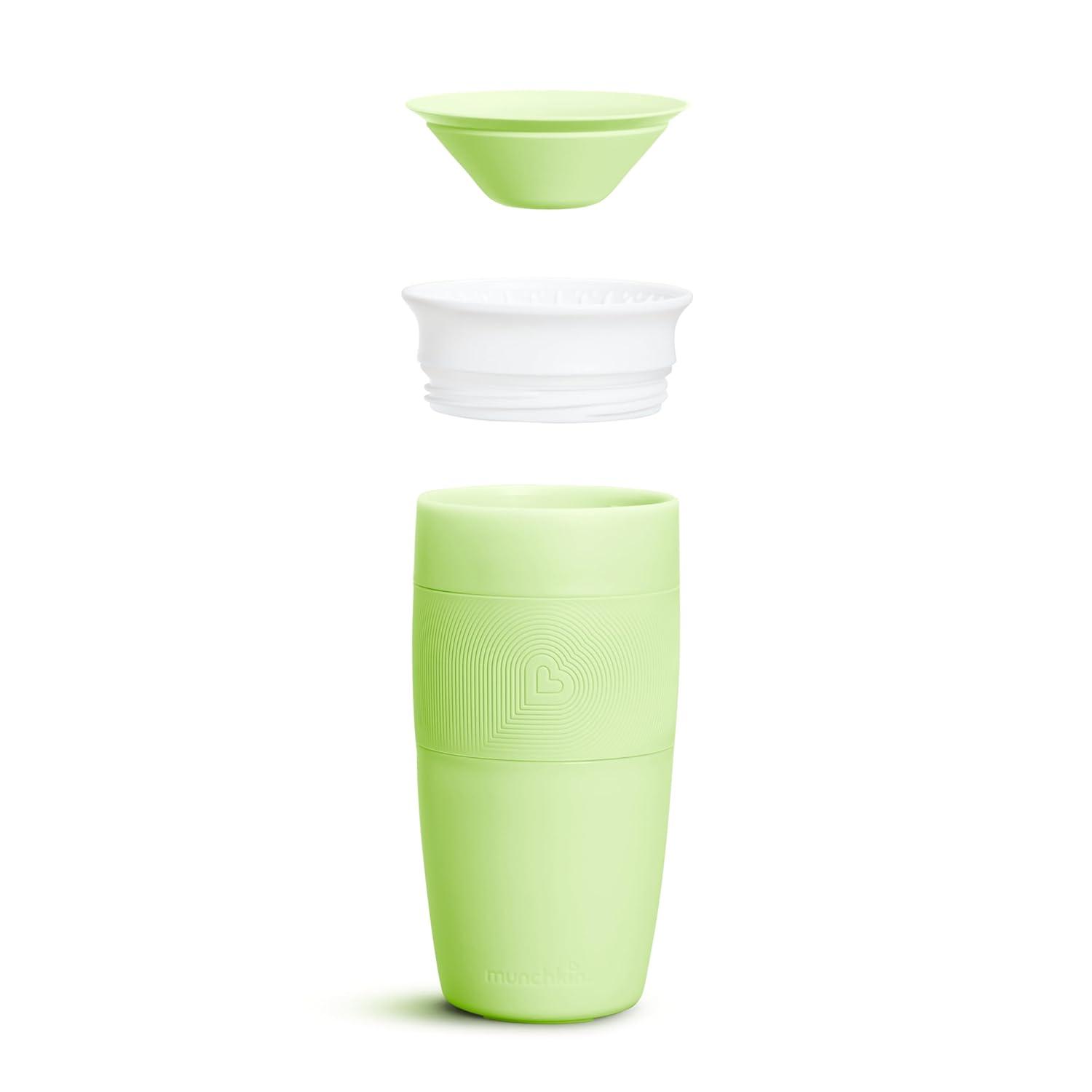 imageMunchkin Sippy Cup for Toddlers Miracle 360 Cup 14 Ounce GreenGreen