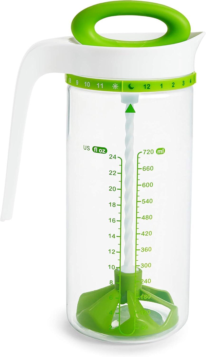 imageMunchkin Smart Blend Formula Mixing and Breast Milk Storage Pitcher 24 Ounce GreenPitcher