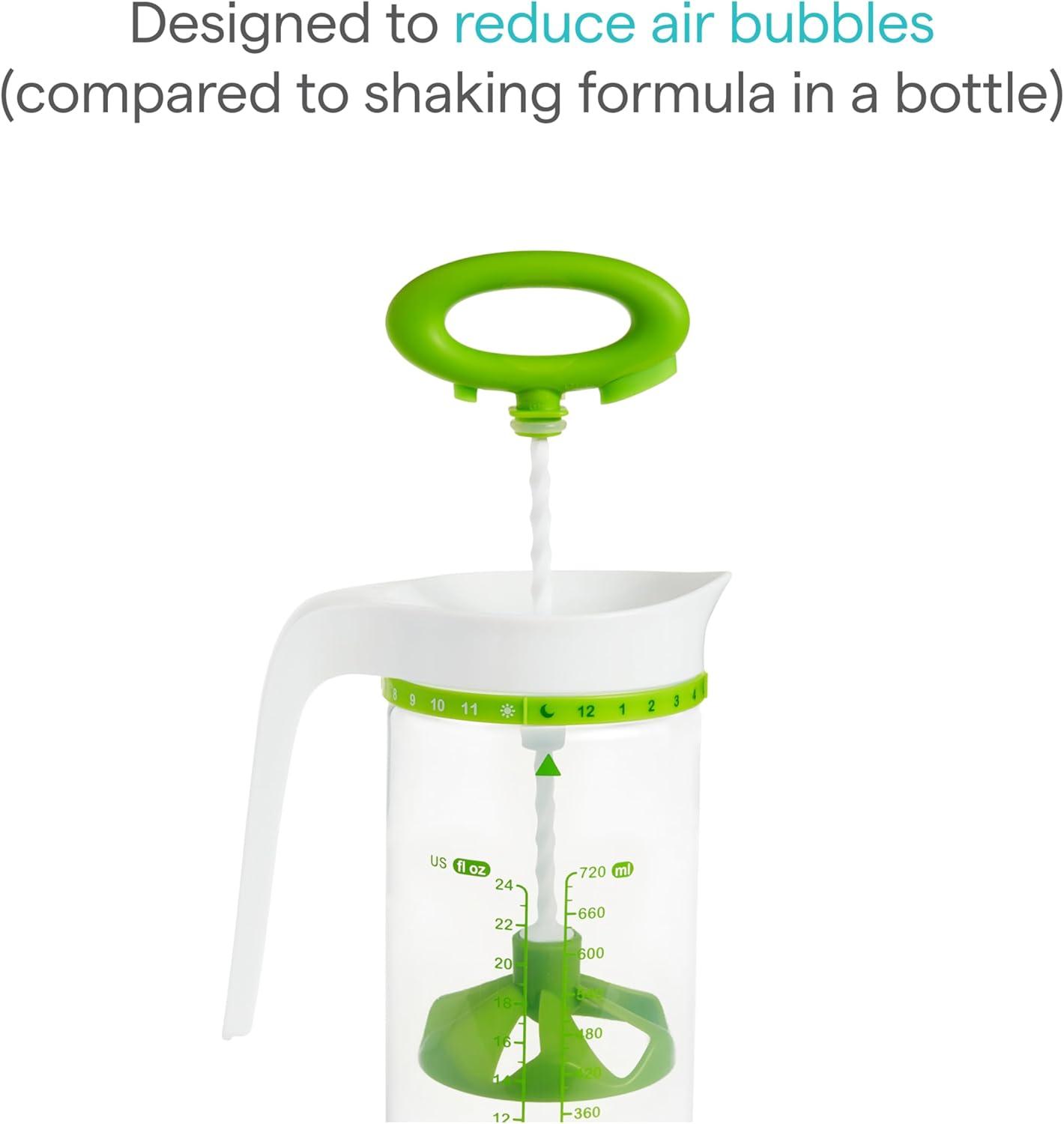 imageMunchkin Smart Blend Formula Mixing and Breast Milk Storage Pitcher 24 Ounce GreenPitcher