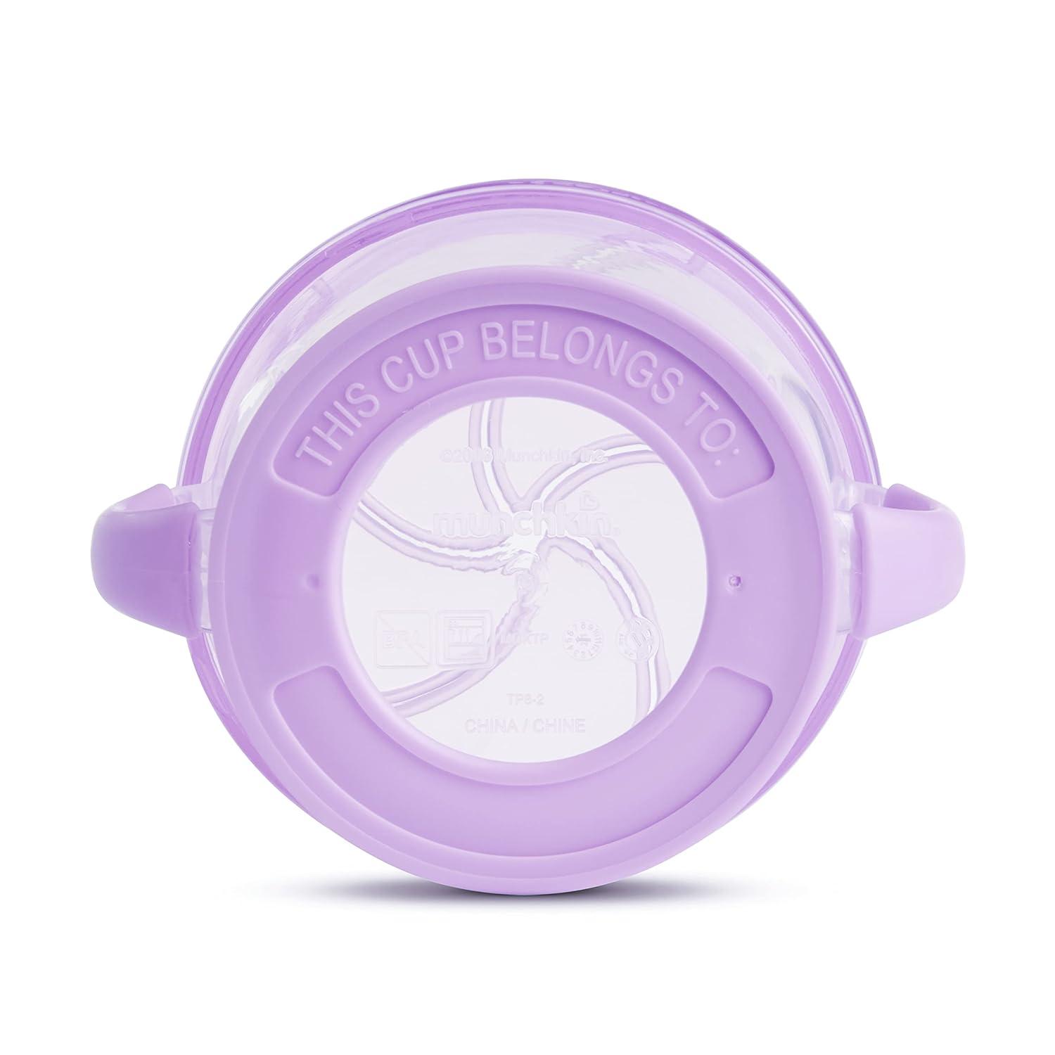 imageMunchkin Snack Catcher Toddler Snack Cups No Spill 2 Pack PinkPurplePinkPurple