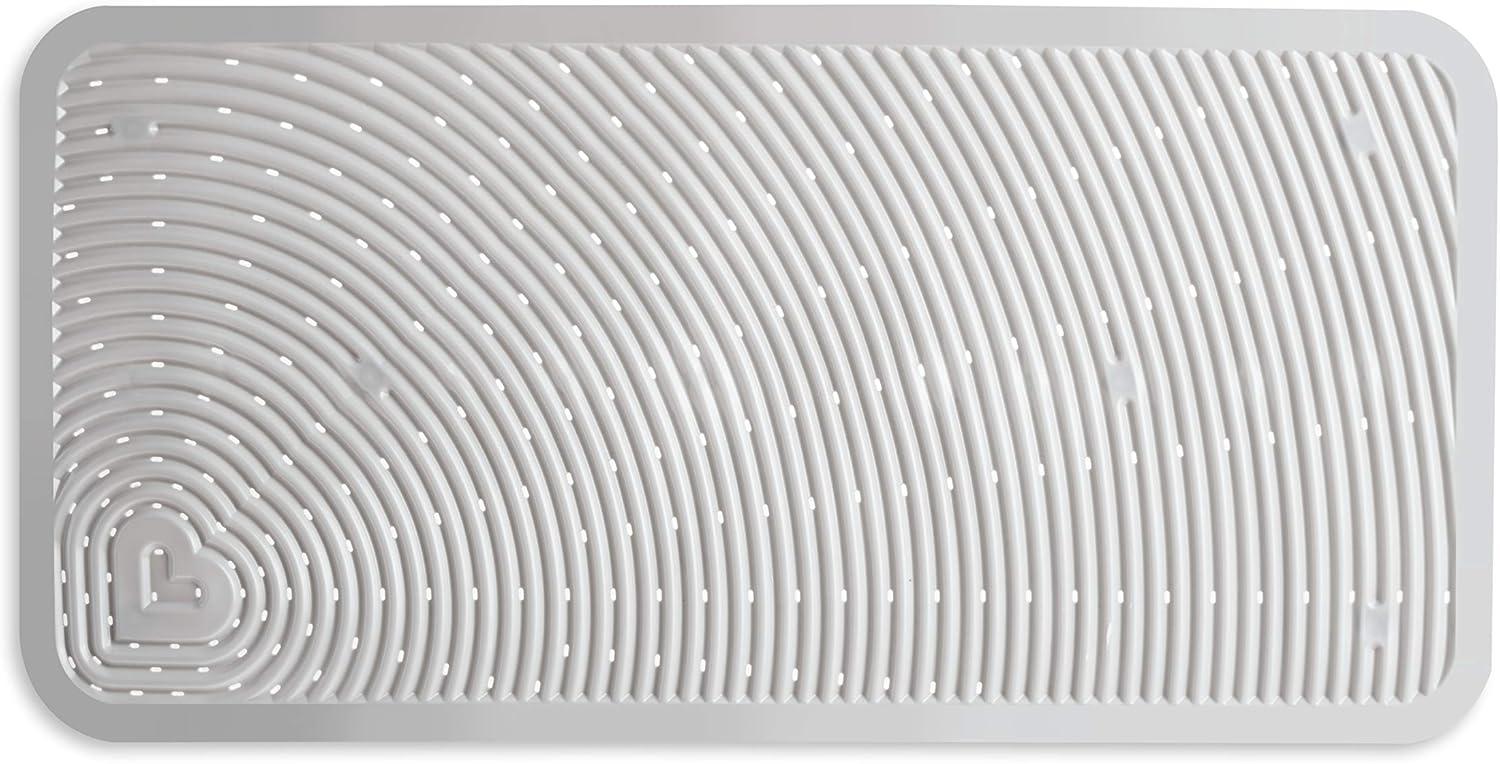 imageMunchkin Soft Spot Baby Bath Mat for Tub Cushioned Bathtub Mat for Toddlers and Kids 36quotx17quot GreyGrey