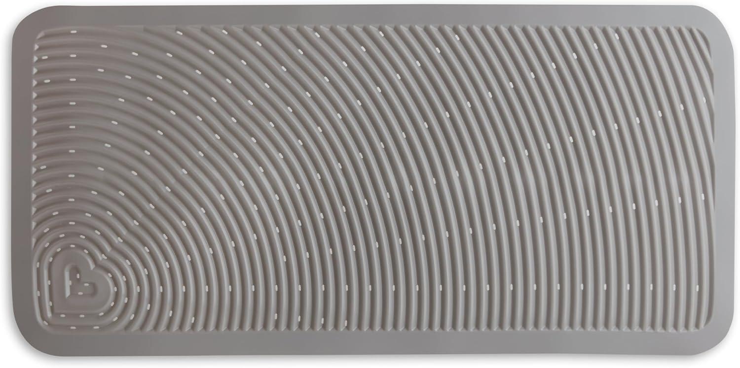 imageMunchkin Soft Spot Baby Bath Mat for Tub Cushioned Bathtub Mat for Toddlers and Kids 36quotx17quot GreyGrey