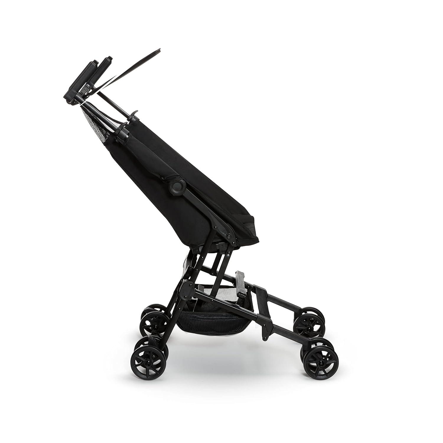 imageMunchkin Sparrow Travel Baby Stroller Ultra Compact and Lightweight for Babies and Toddlers BlackBlack