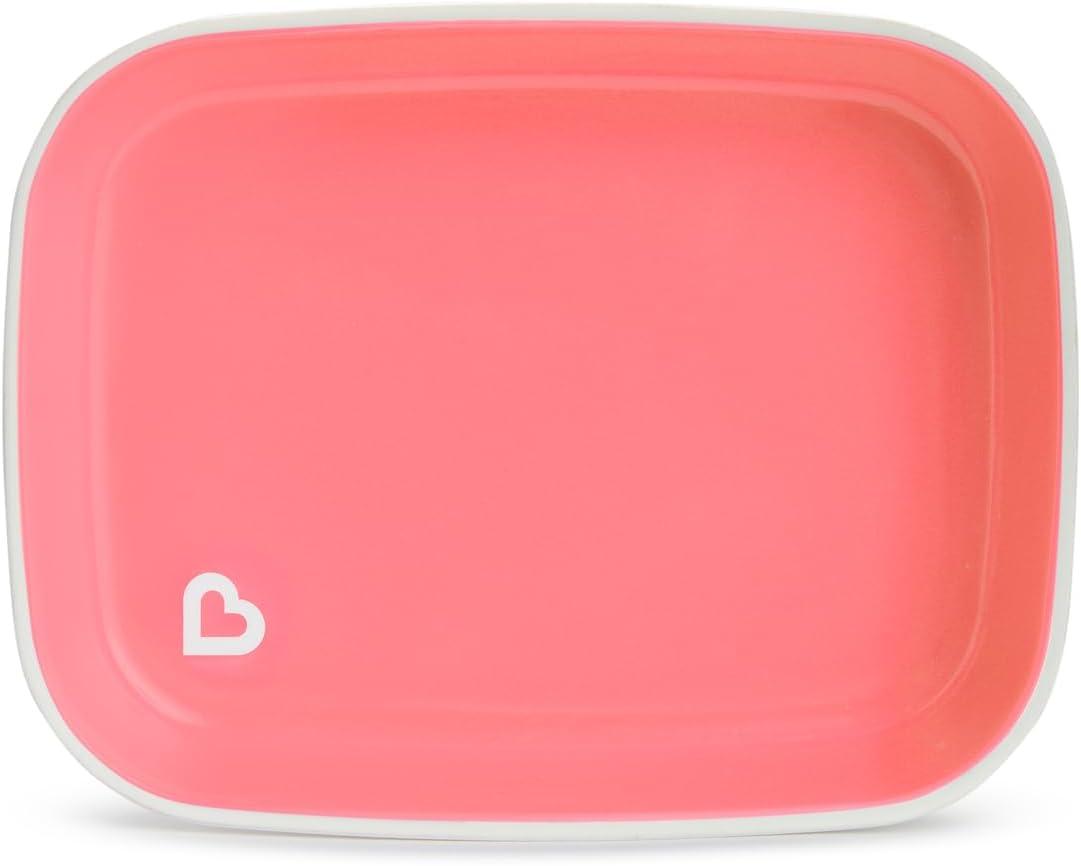 imageMunchkin Splash 4 Piece Toddler Plates BlueGreen4 Pack