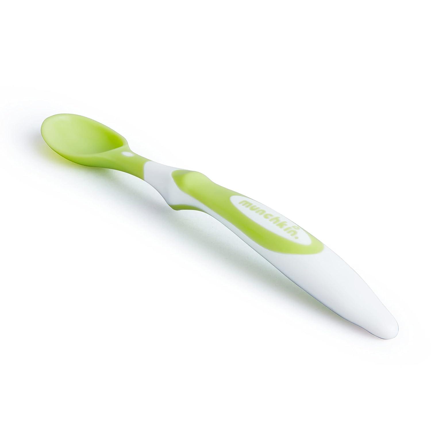 imageMunchkin Stay Put Suction Bowls and Soft Tip Baby Spoons BPA Free 3 Bowls and 12 Spoons