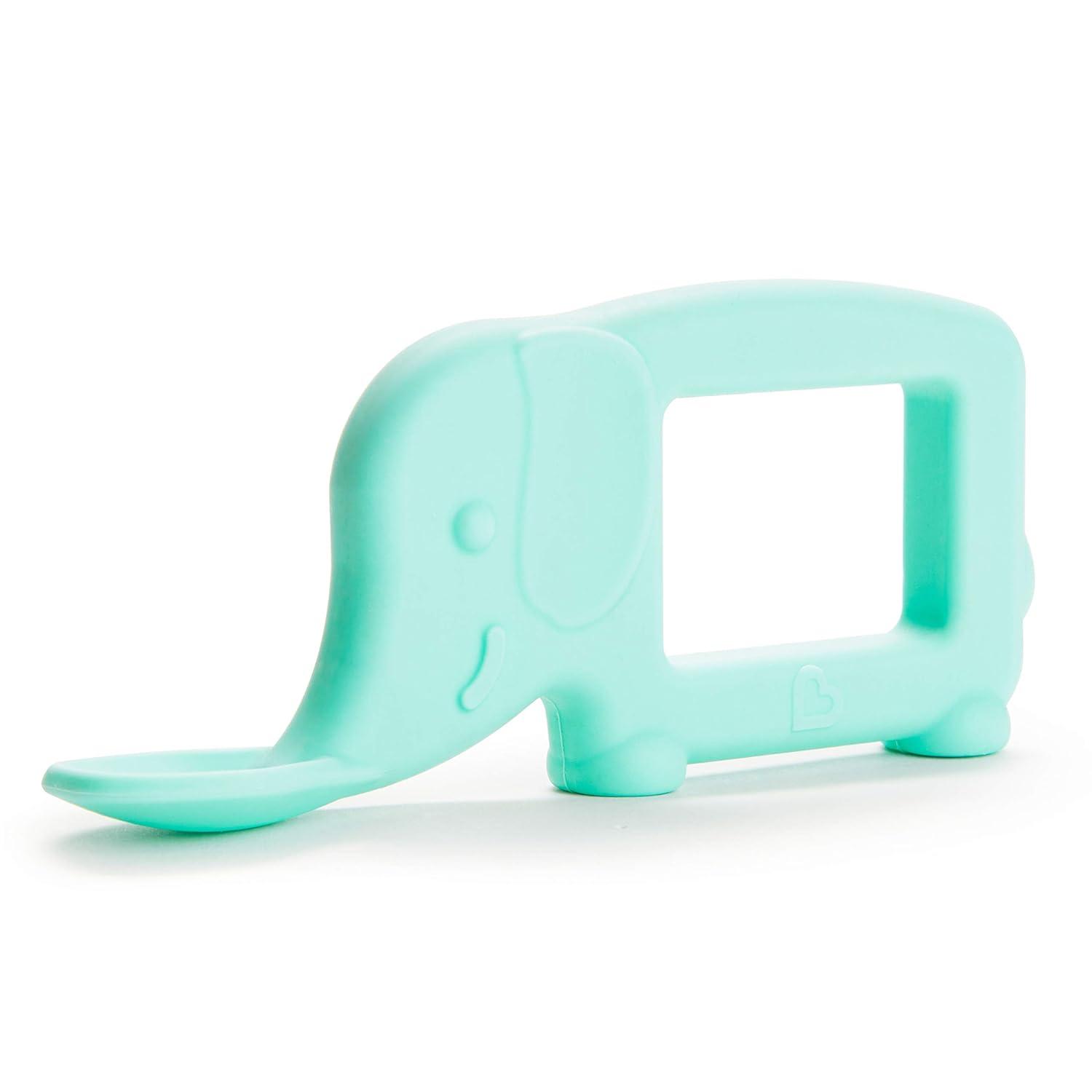 imageMunchkin The Baby Toon Silicone Teether Spoon Alligator As Seen On Shark TankElephant