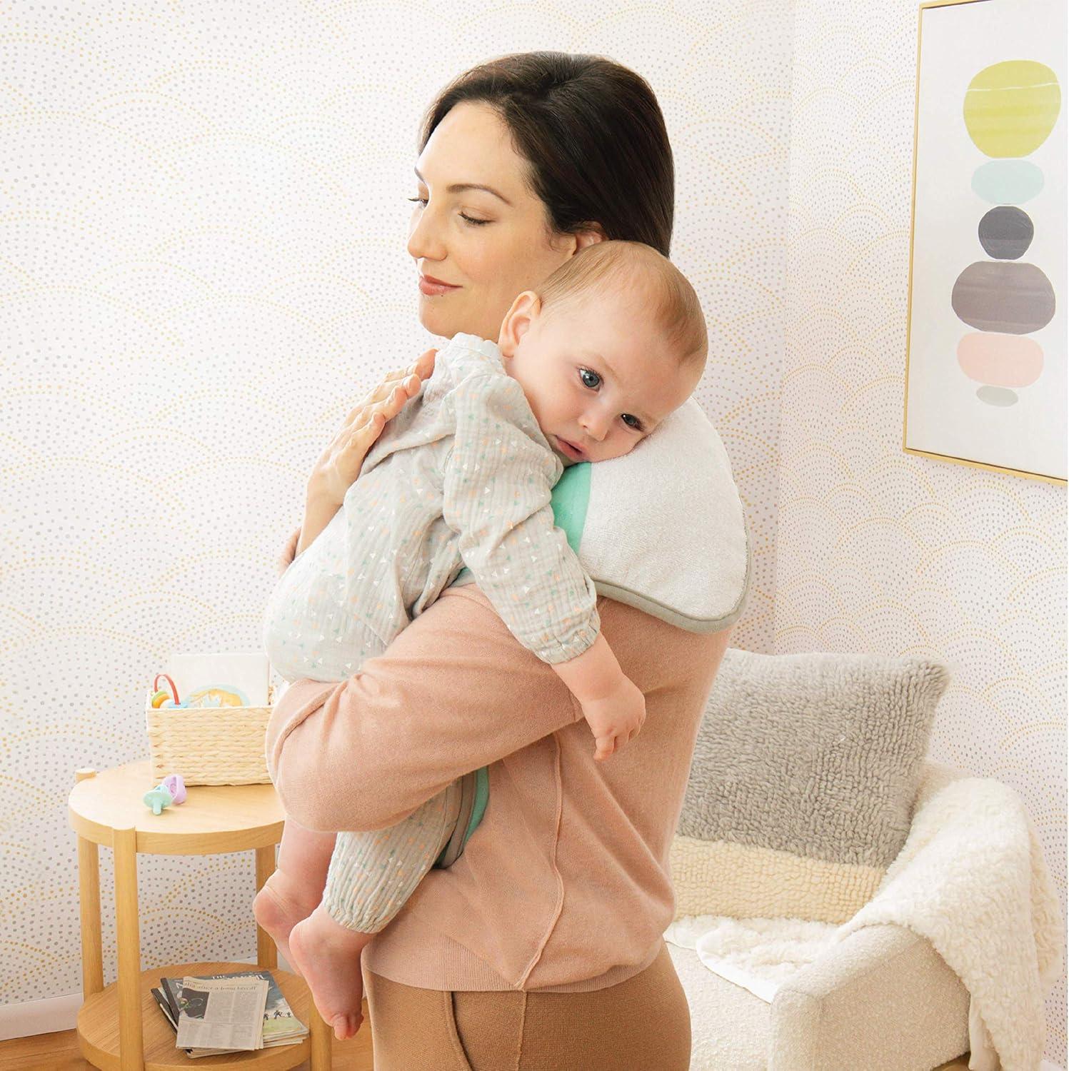 imageMunchkin TheraBurpee Colic ampamp Fever Rescue Kit with Hot ampamp Cold Therapy Burp Cloths2 Piece Set