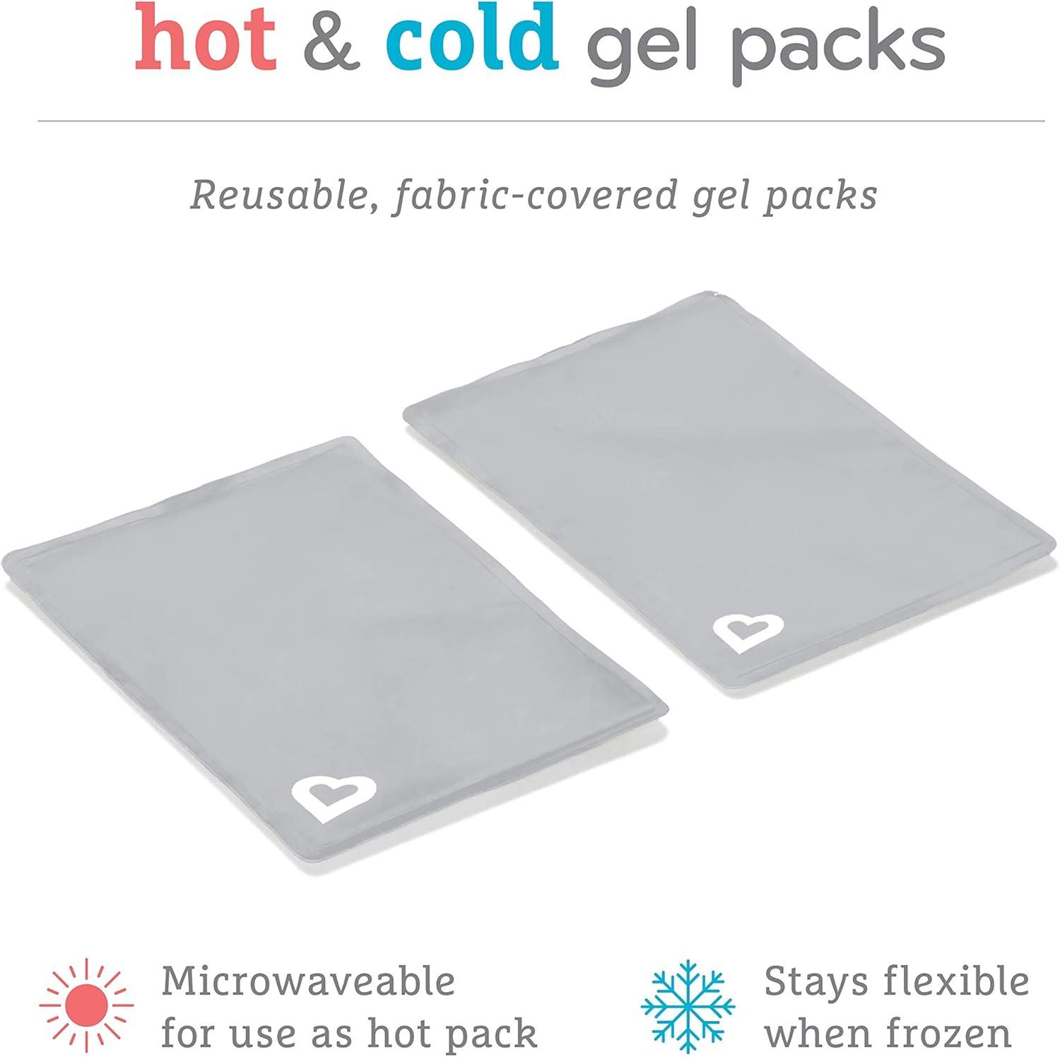 imageMunchkin TheraBurpee Colic ampamp Fever Rescue Kit with Hot ampamp Cold Therapy Burp Cloths2 Piece Set