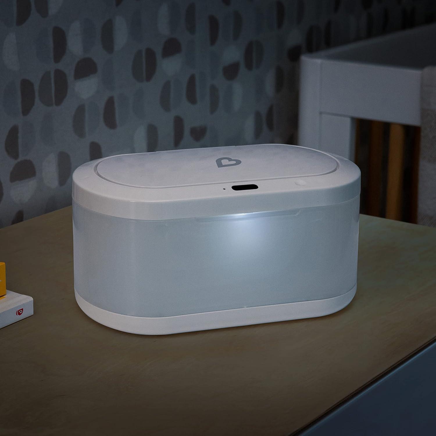 imageMunchkin Touch Free Baby Wipe Warmer with Nightlight ampamp Motion Sensor White