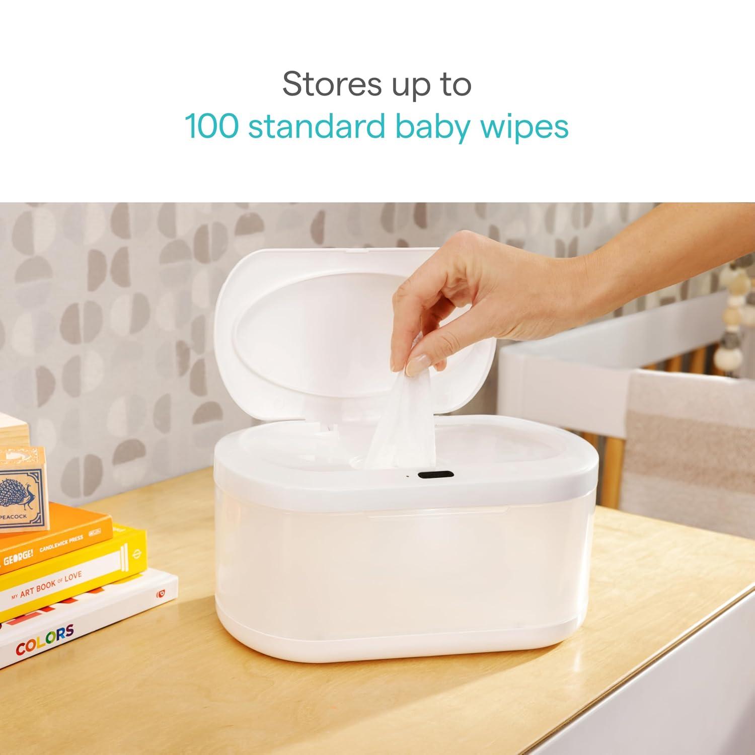 imageMunchkin Touch Free Baby Wipe Warmer with Nightlight ampamp Motion Sensor White
