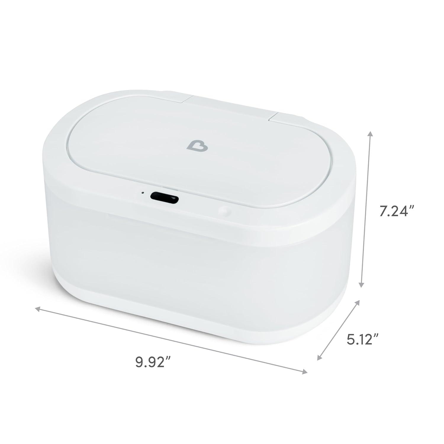 imageMunchkin Touch Free Baby Wipe Warmer with Nightlight ampamp Motion Sensor White