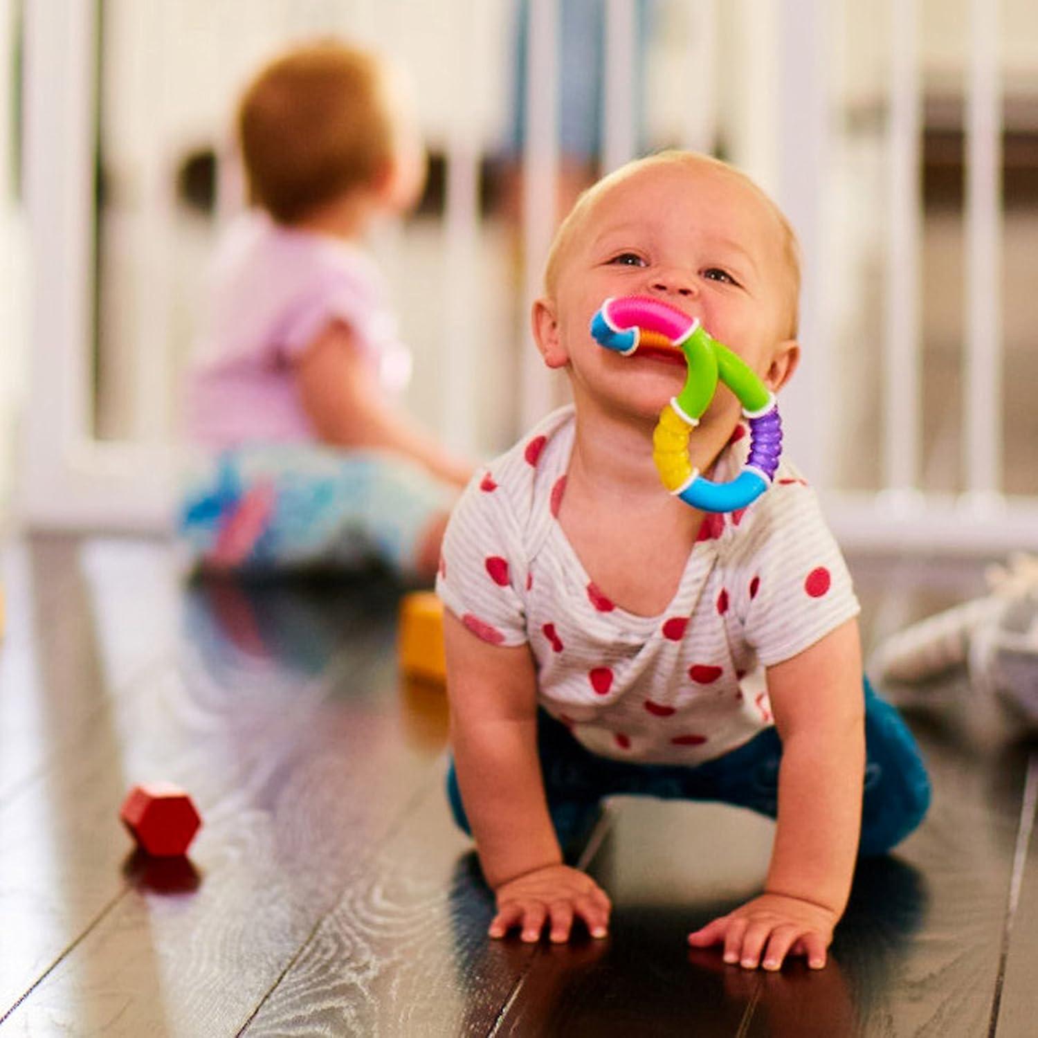 imageMunchkin Twisty Figure 8 Baby Teether Toy BPA Free 6 MonthsTeether