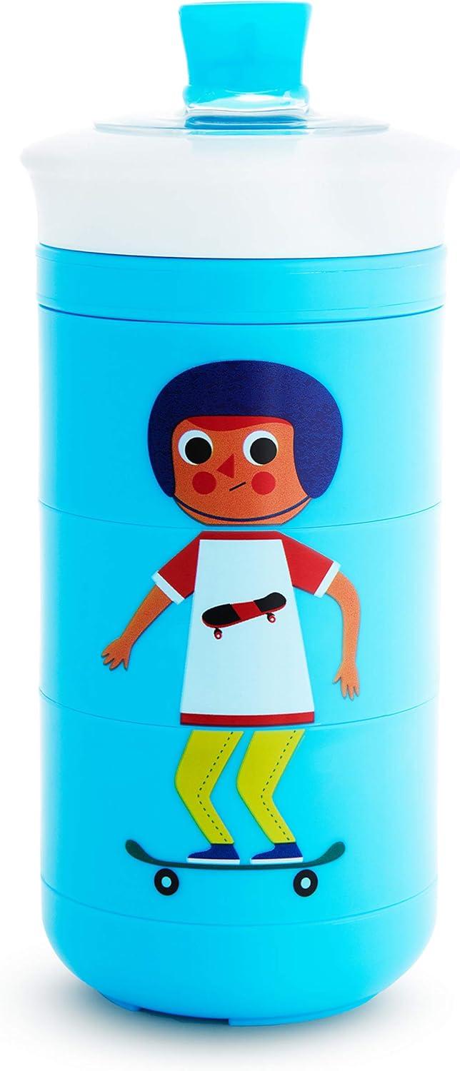 imageMunchkin Twisty Mix ampamp Match Character Sippy Cup 9 Oz BlueBlue Characters