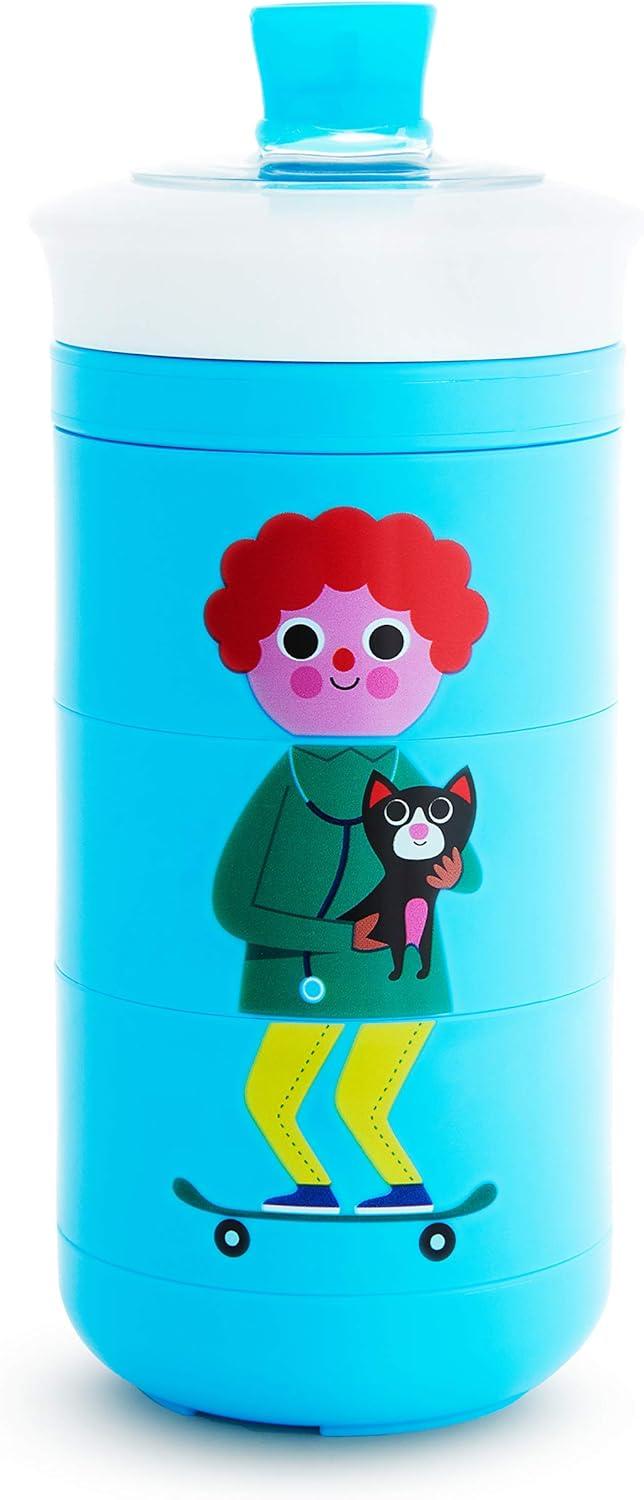 imageMunchkin Twisty Mix ampamp Match Character Sippy Cup 9 Oz BlueBlue Characters