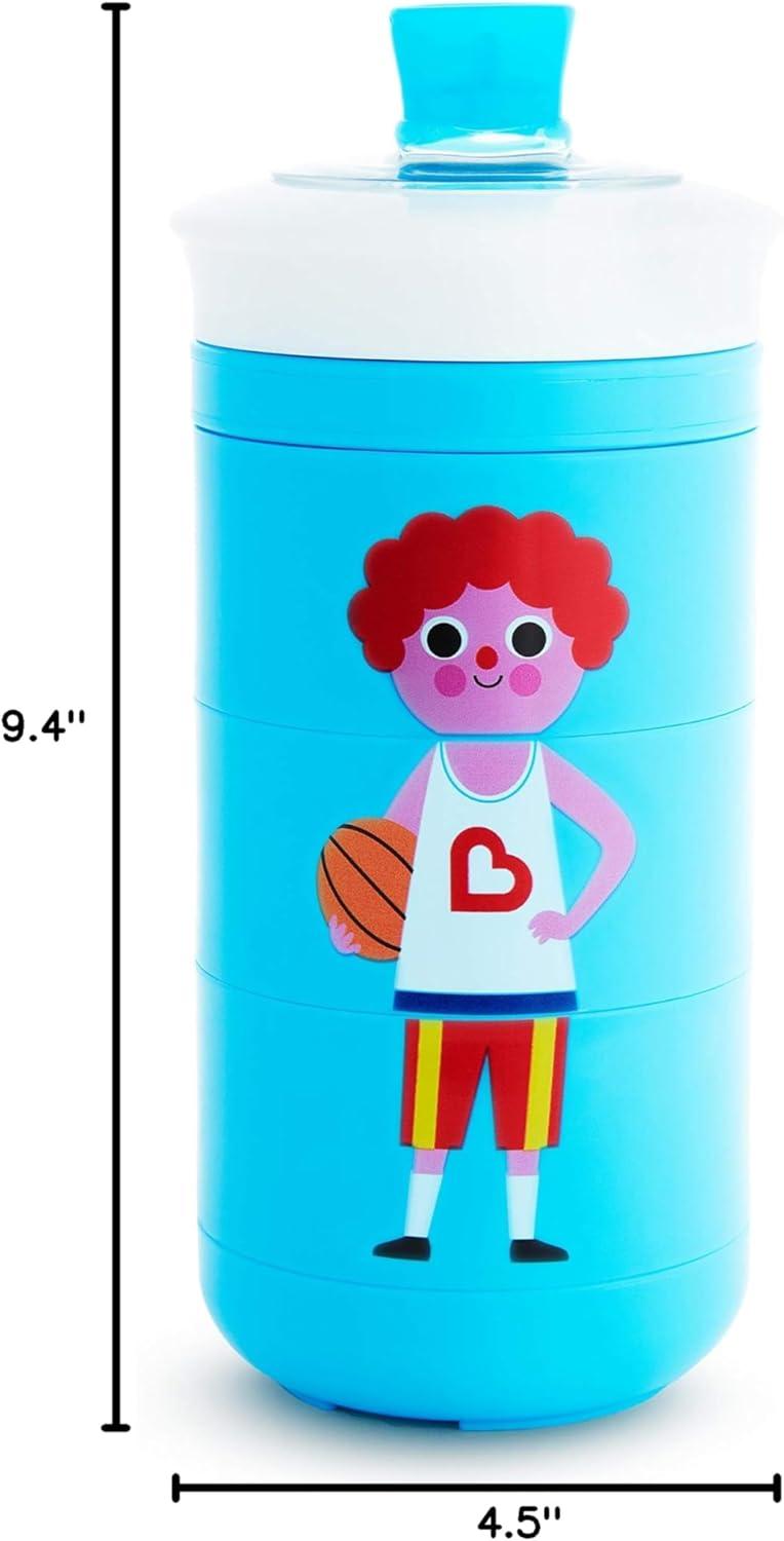 imageMunchkin Twisty Mix ampamp Match Character Sippy Cup 9 Oz BlueBlue Characters
