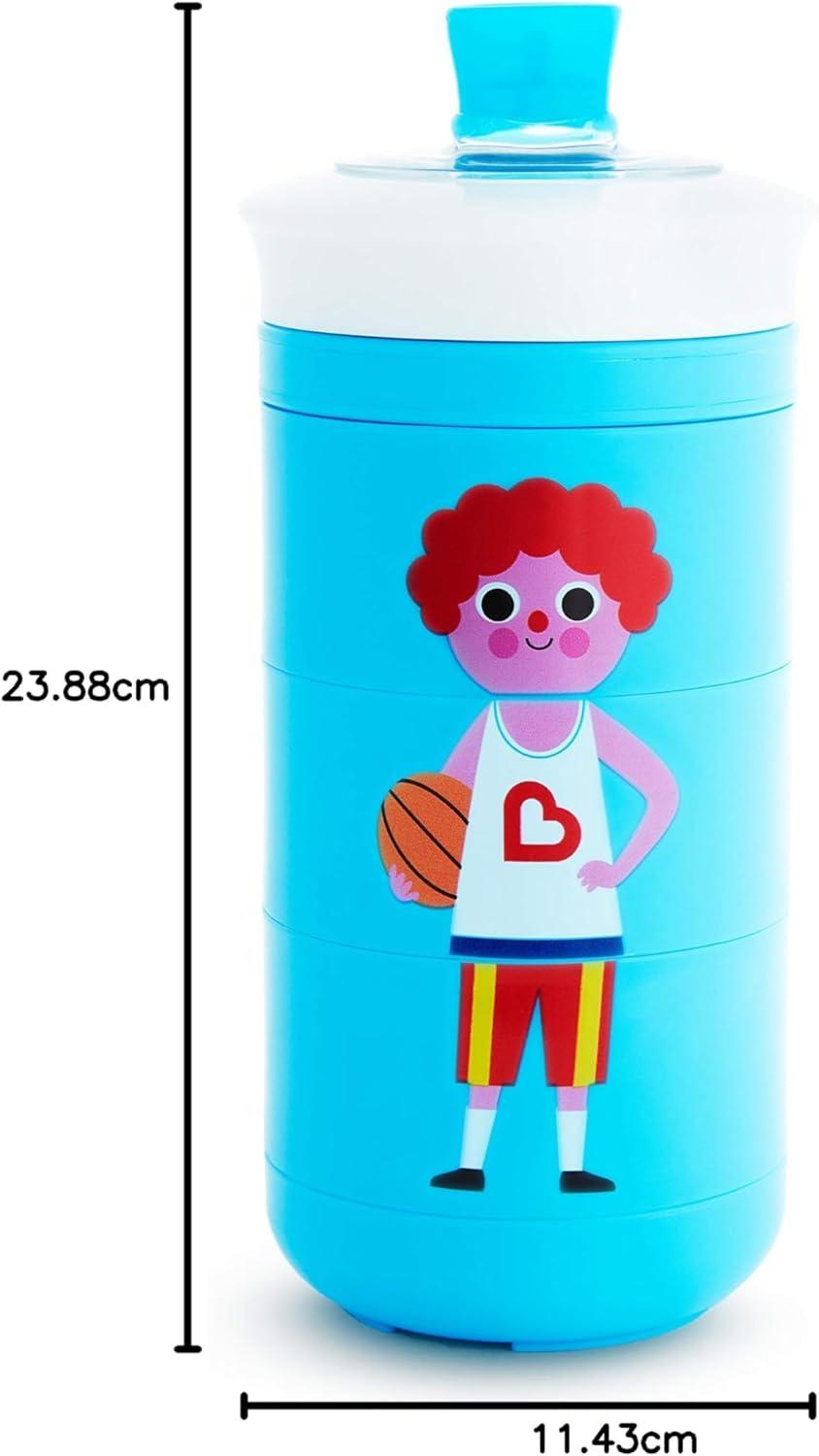 imageMunchkin Twisty Mix ampamp Match Character Sippy Cup 9 Oz BlueBlue Characters