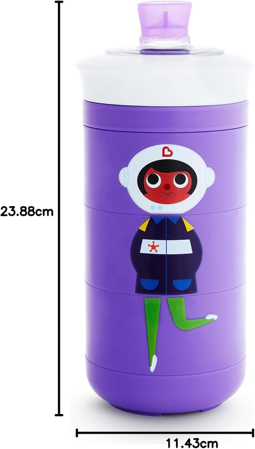 imageMunchkin Twisty Mix ampamp Match Character Sippy Cup 9 Oz BluePurple Characters