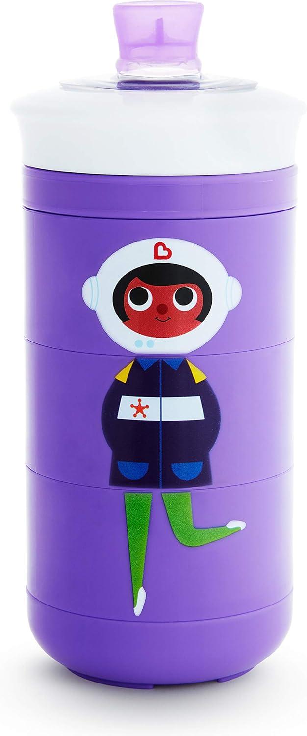 imageMunchkin Twisty Mix ampamp Match Character Sippy Cup 9 Oz BluePurple Characters