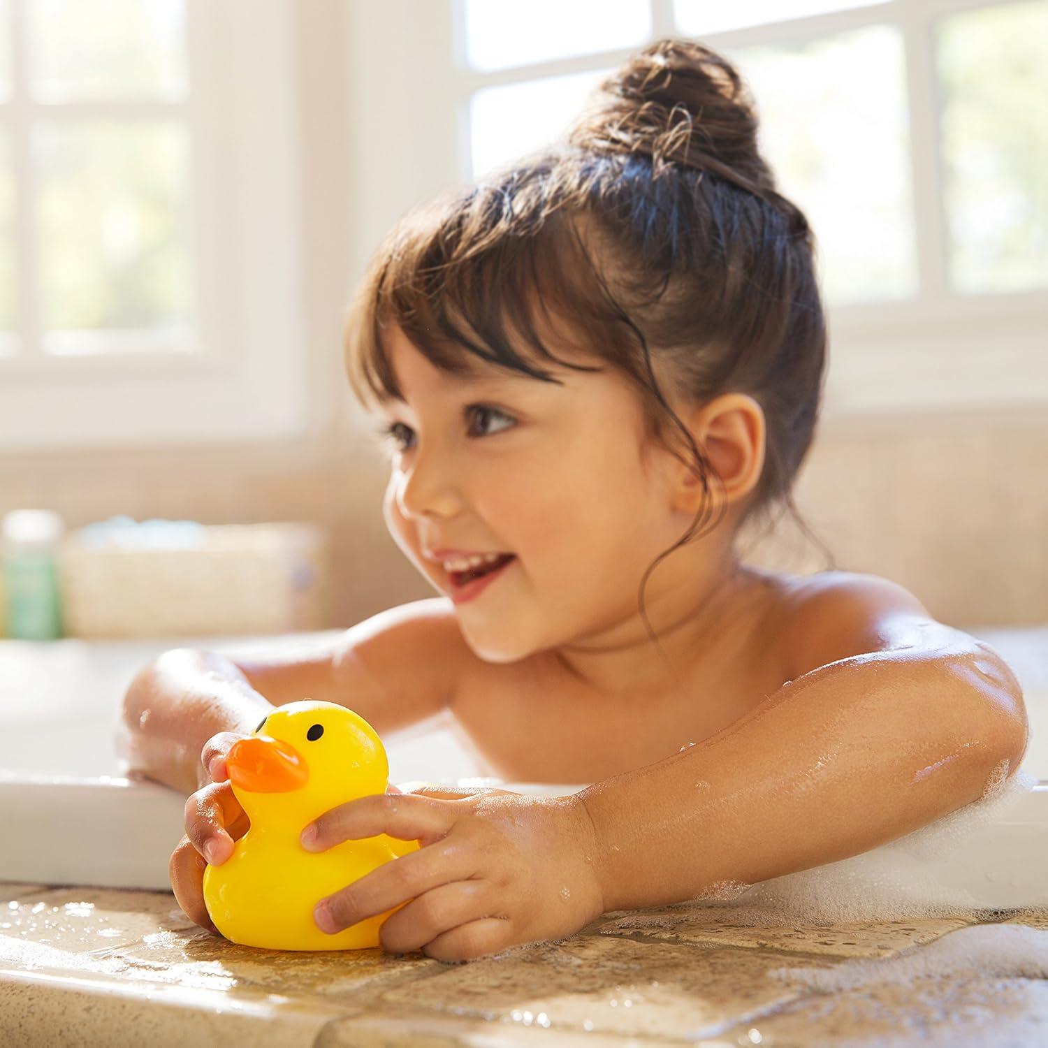 imageMunchkin White Hot Safety Bath Ducky Toy YellowBath Ducky
