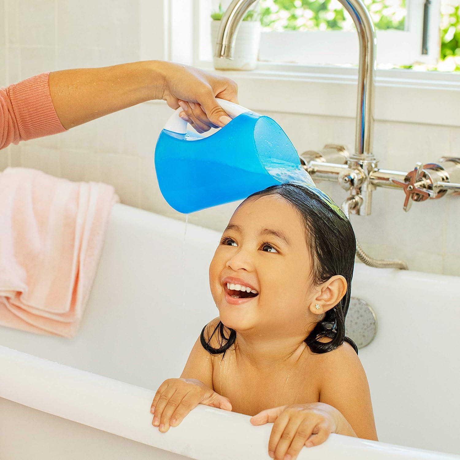 imageMunchkin Wind Up Swimming Penguin Baby and Toddler Bath Toy BlueBath Essentials Set  Blue