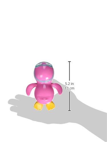 imageMunchkin Wind Up Swimming Penguin Baby and Toddler Bath Toy BluePink