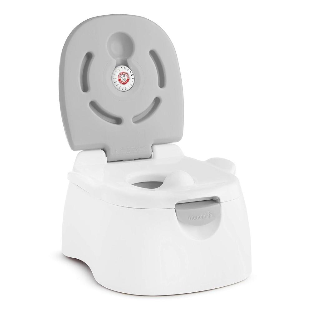 imageMunchkin Arm ampamp Hammer MultiStage 3in1 Potty Seat Potty Chair Trainer Ring and Step Stool GreyPotty