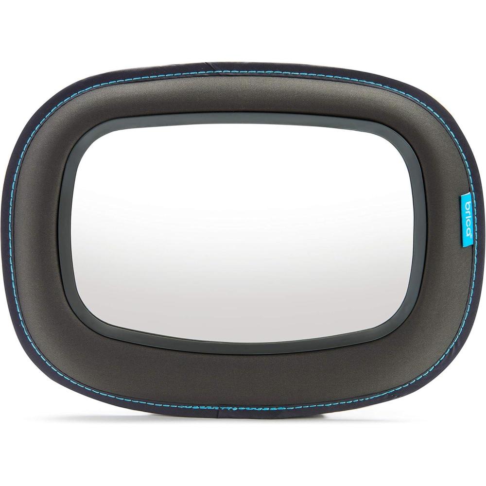 imageMunchkin Baby Car Mirror for Rear Facing Car Seats Clear View Baby inSight Auto Mirror Dark Grey1275x10 Inch Pack of 1