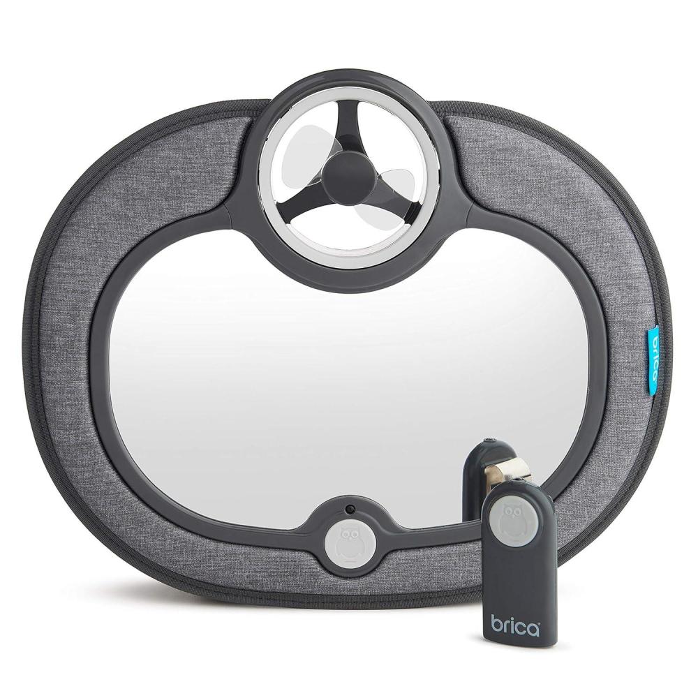 imageMunchkin Brica Breeze Baby inSight Fan Car Mirror Grey