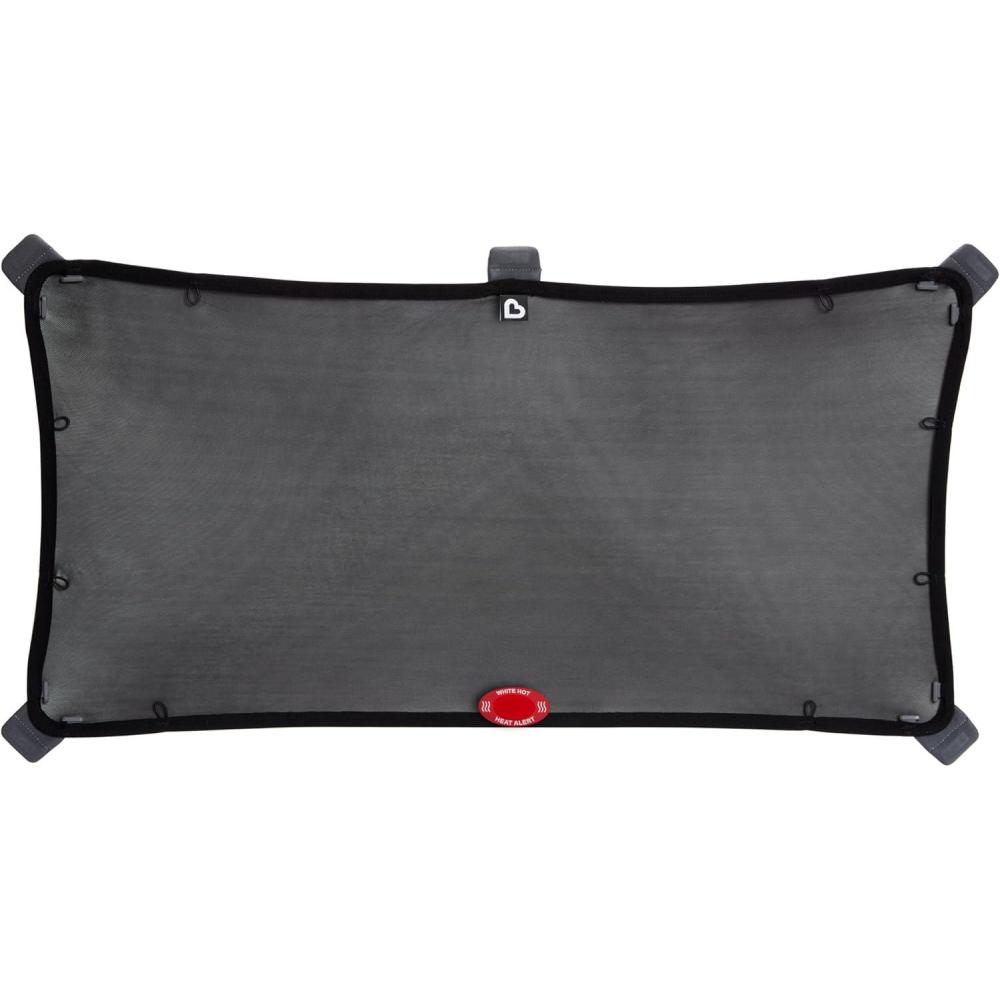 imageMunchkin Brica Magnetic Stretch to Fit Sun Shade Black 2 Pack1 Count Pack of 1