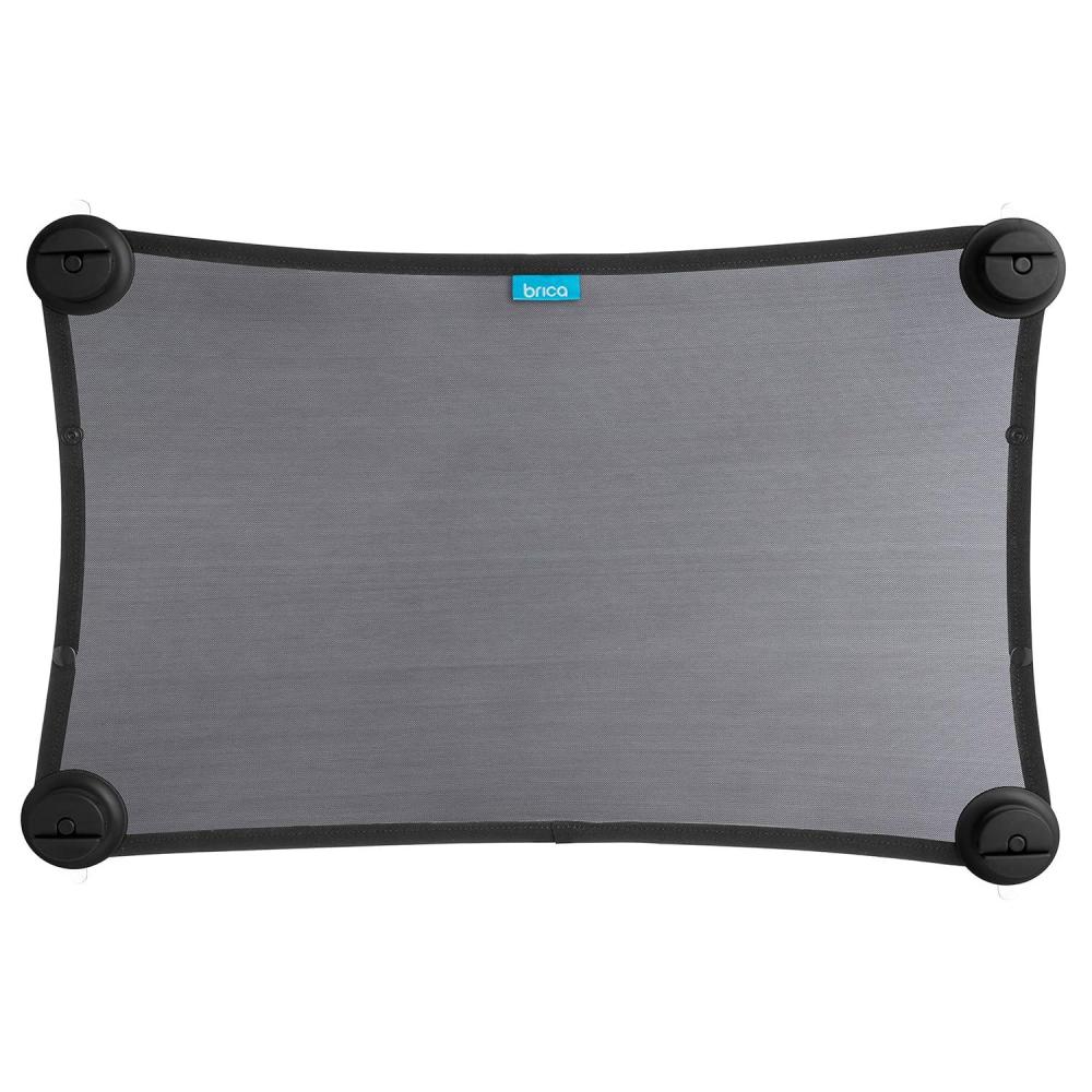 imageMunchkin Brica Stretch to Fit Car Window Sun Shade Helps Block UVAUVB Rays1 Count Pack of 1