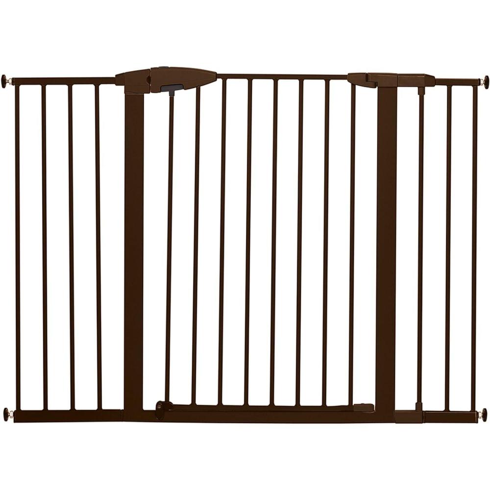 imageMunchkin Easy Close XL Metal Baby Gate 295quot  516quot Wide Black Model MK0009111Bronze