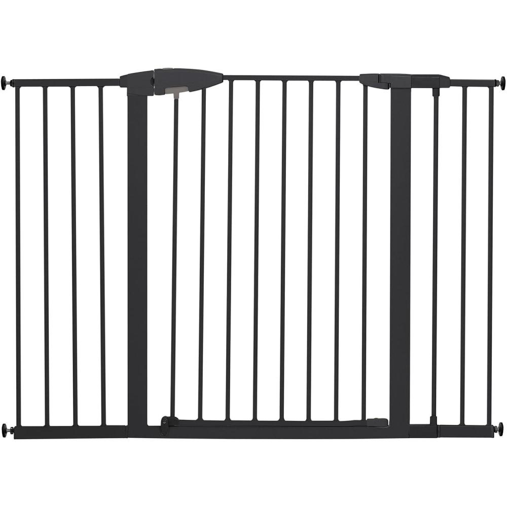 imageMunchkin Easy Close XL Metal Baby Gate 295quot  516quot Wide Black Model MK0009111Dark Grey