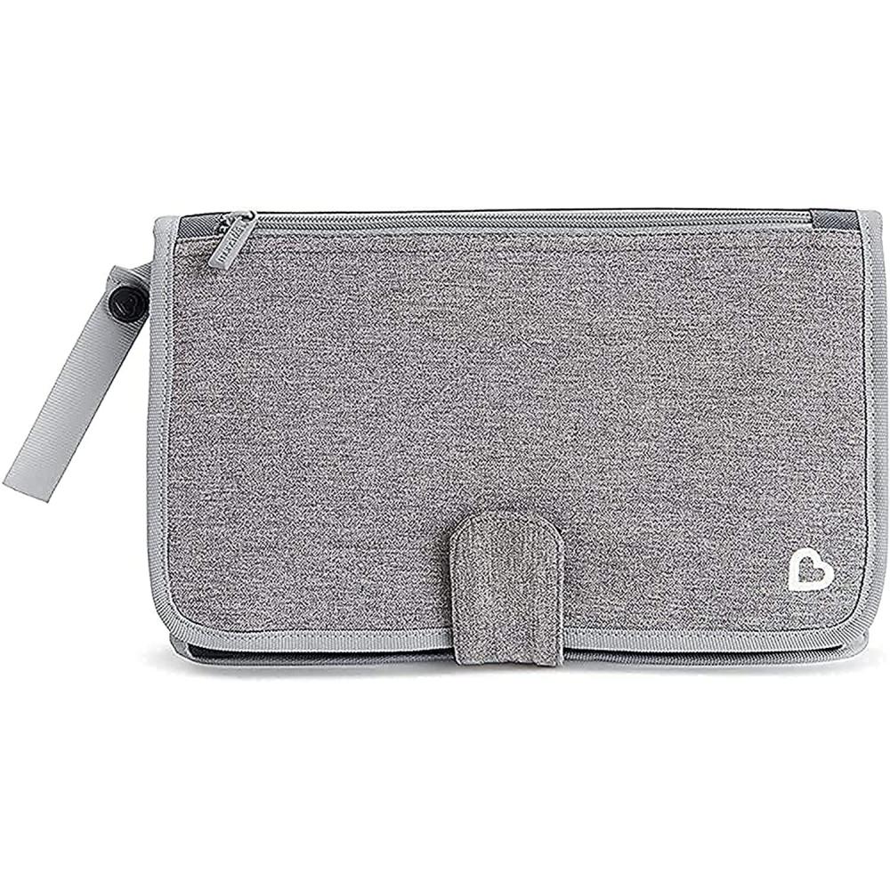 imageMunchkin Go Change Portable Diaper Changing Kit with Changing Pad and Wipes Case GreyGrey