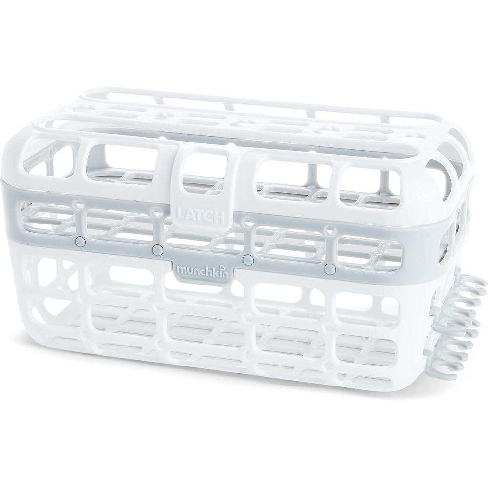 imageMunchkin High Capacity Dishwasher Basket 1 Pack Grey1 Count Pack of 1