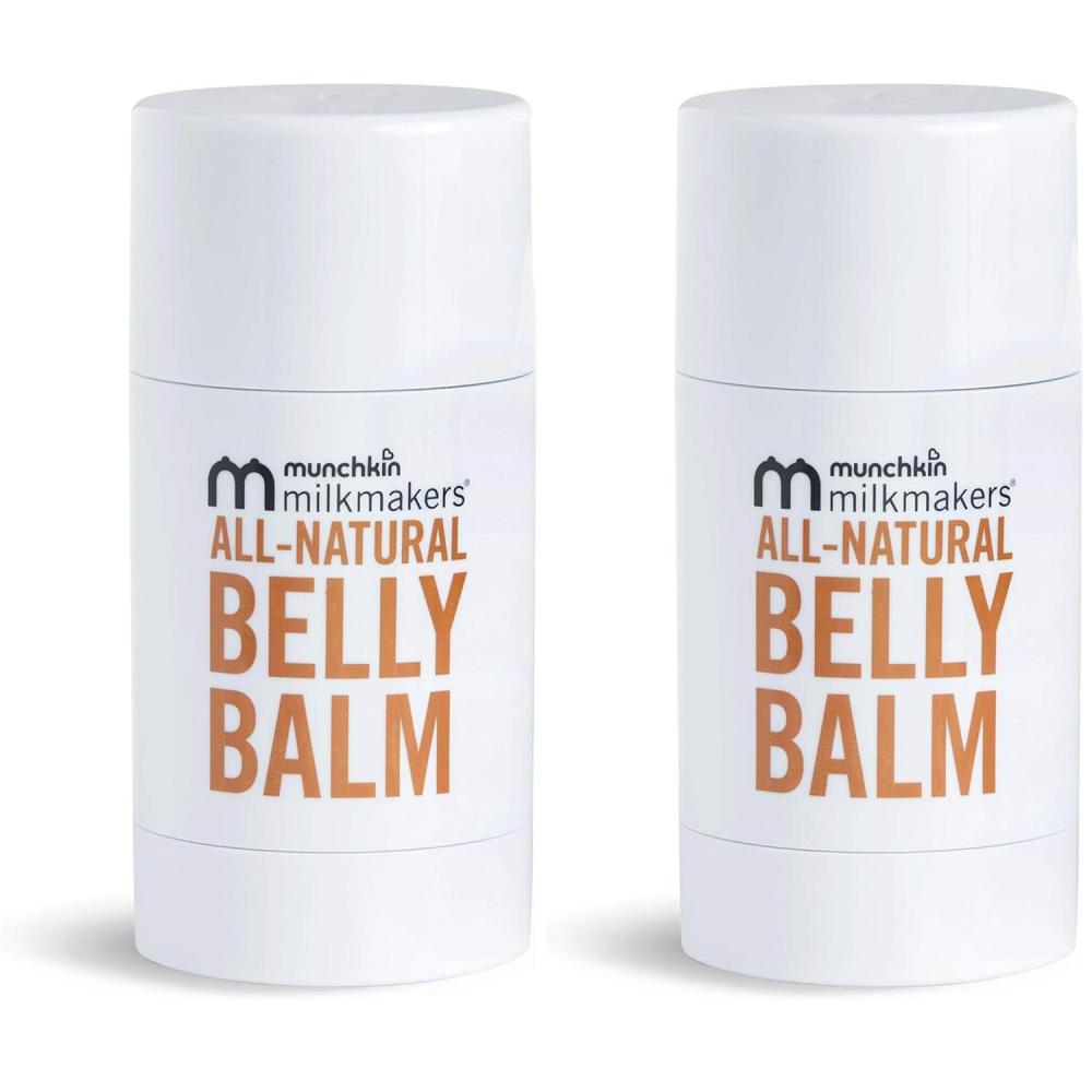 imageMunchkin Milkmakers TwistStick Belly Balm All Natural and Moisturizing for Pregnancy Skincare1 Count Pack of 2
