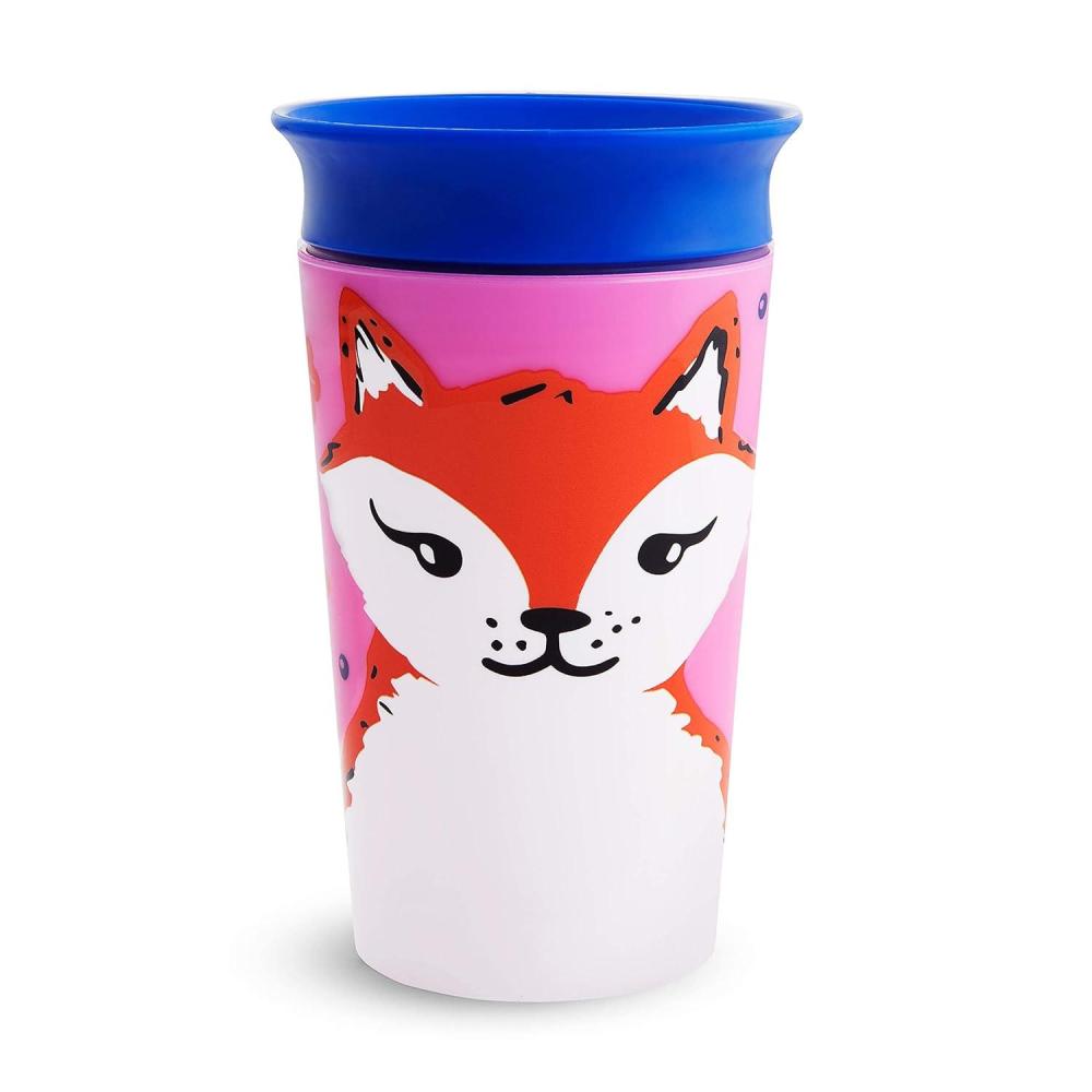 imageMunchkin Miracle 360 WildLove Sippy Cup 9 Oz Red FoxFox