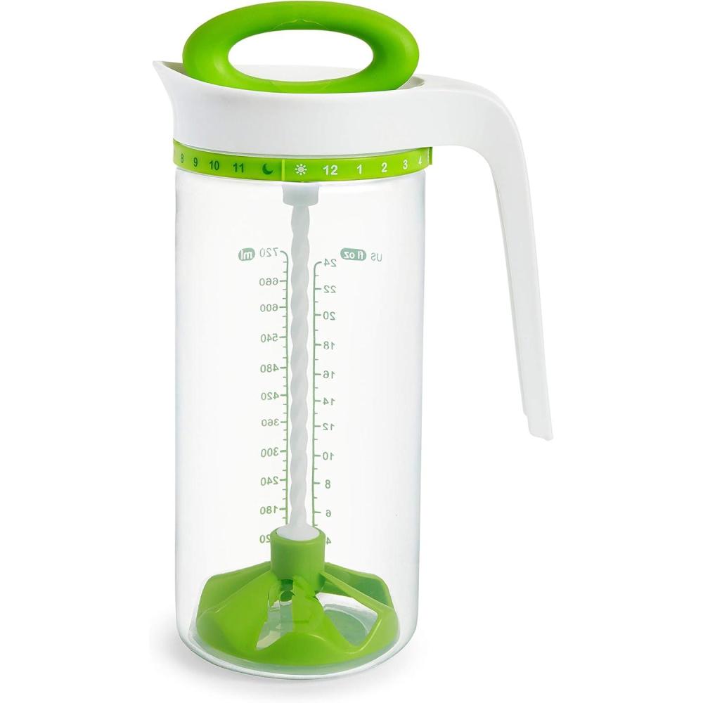 imageMunchkin Smart Blend Formula Mixing and Breast Milk Storage Pitcher 24 Ounce GreenPitcher